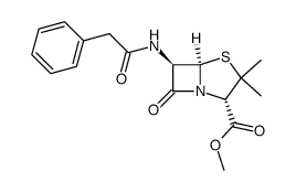 penicillin G methyl ester Structure