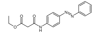 ethyl 3-oxo-3-(4-phenyldiazenylanilino)propanoate Structure