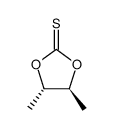 trans-4,5-Dimethyl-1,3-dioxolane-2-thione结构式