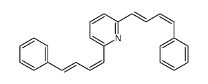 2,6-bis(4-phenylbuta-1,3-dienyl)pyridine Structure
