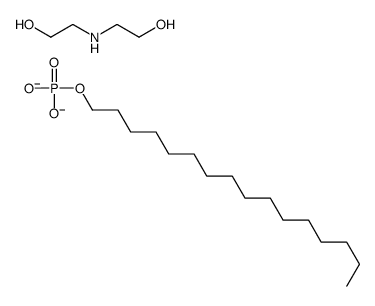 鲸蜡醇磷酸酯DEA盐结构式