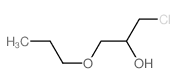 2-Propanol,1-chloro-3-propoxy-结构式