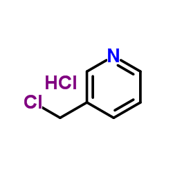 3-氯甲基吡啶盐酸盐结构式