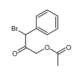 (3-bromo-2-oxo-3-phenylpropyl) acetate结构式