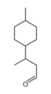 3-(4-methylcyclohexyl)butanal结构式
