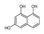naphthalene-1,3,8-triol结构式