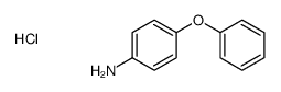 4-phenoxyaniline hydrochloride Structure