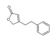 3-(2-phenylethyl)-2H-furan-5-one结构式