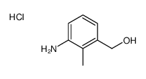 (3-amino-2-methylphenyl)methanol,hydrochloride结构式