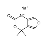 sodium 4,4-dimethyl-2-oxo-4H-furo[3,4-d][1,3]oxazin-1-ide Structure