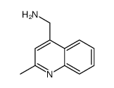 (2-methylquinolin-4-yl)methanamine结构式