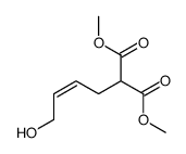 (Z)-dimethyl 2-(4-hydroxybut-2-en-1-yl)malonate Structure