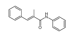 α-Methylzimtsaeureanilid Structure