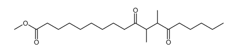 methyl 11,12-dimethyl-10,13-dioxooctadecanoate Structure