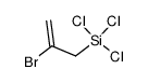 2-bromo-3-trichlorosilylprop-1-ene Structure