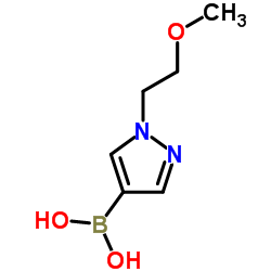 1-(2-methoxyethyl)-1H-pyrazol-4-ylboronic acid Structure