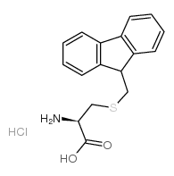 (2R)-2-amino-3-(9H-fluoren-9-ylmethylsulfanyl)propanoic acid Structure