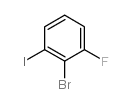 2-溴-1-氟-3-碘苯结构式