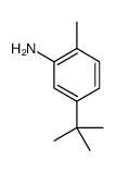 5-(1,1-二甲基乙基)-2-甲基苯胺结构式