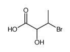 3-bromo-2-hydroxy-butyric acid结构式