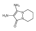 1,2-diamino-5,6,7,8-tetrahydropyrazolo[1,2-a]pyridazin-3-one Structure