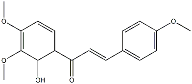 2'-羟基-3',4,4'-三甲氧基二氢查耳酮结构式