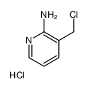 2-AMINO-3-CHLOROMETHYL PYRIDINE HYDROCHLORIDE结构式