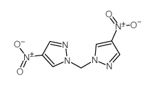 1H-Pyrazole,1,1'-methylenebis[4-nitro-结构式