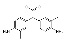 bis-(4-amino-3-methyl-phenyl)-acetic acid结构式