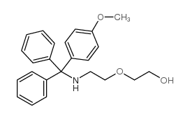 2-(2-(monomethoxytritylamino)ethoxy)ethanol Structure