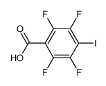 2,3,5,6-tetrafluoro-4-iodo-benzoic acid structure