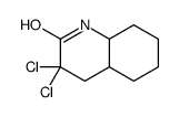 (4aS,8aS)-3,3-dichloro-1,4,4a,5,6,7,8,8a-octahydroquinolin-2-one Structure