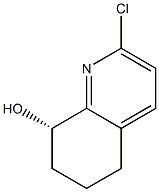(S)-2-chloro-5,6,7,8-tetrahydroquinolin-8-ol Structure