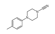 4-(4-methylphenyl)piperazine-1-carbonitrile Structure