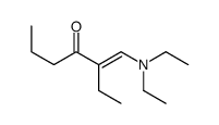 3-(diethylaminomethylidene)heptan-4-one Structure
