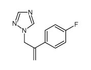 1-[2-(4-fluorophenyl)prop-2-enyl]-1,2,4-triazole结构式