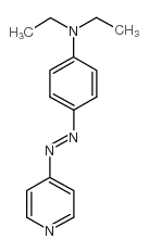 4-(4-二乙氨基苯偶氮)吡啶结构式