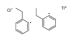 chloro-bis(2-ethylphenyl)thallane结构式