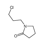 1-(3-氯丙基)-2-吡咯烷酮结构式