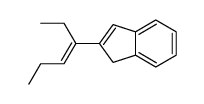 2-hex-3-en-3-yl-1H-indene结构式