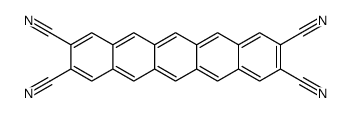 pentacene-2,3,9,10-tetracarbonitrile Structure