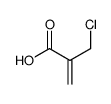 2-(chloromethyl)prop-2-enoic acid结构式