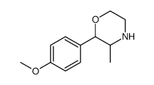 2-(4-甲氧基苯基)-3-甲基吗啉结构式