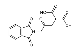 (2-oxo-3-phthalimido-propyl)-malonic acid Structure