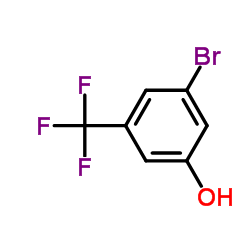 3-溴-5-三氟甲基苯酚结构式