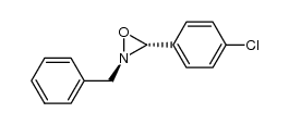 (R)-2-benzyl-3-(4-chlorophenyl)-1,2-oxaziridine结构式