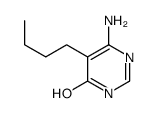 6-amino-5-butyl-1H-pyrimidin-4-one Structure