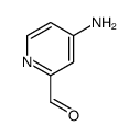 4-氨基-2-吡啶羧醛结构式