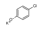 Potassium 4-chlorophenolate Structure