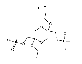 dihydroxyacetone phosphate ethyl hemiacetal dimer barium结构式